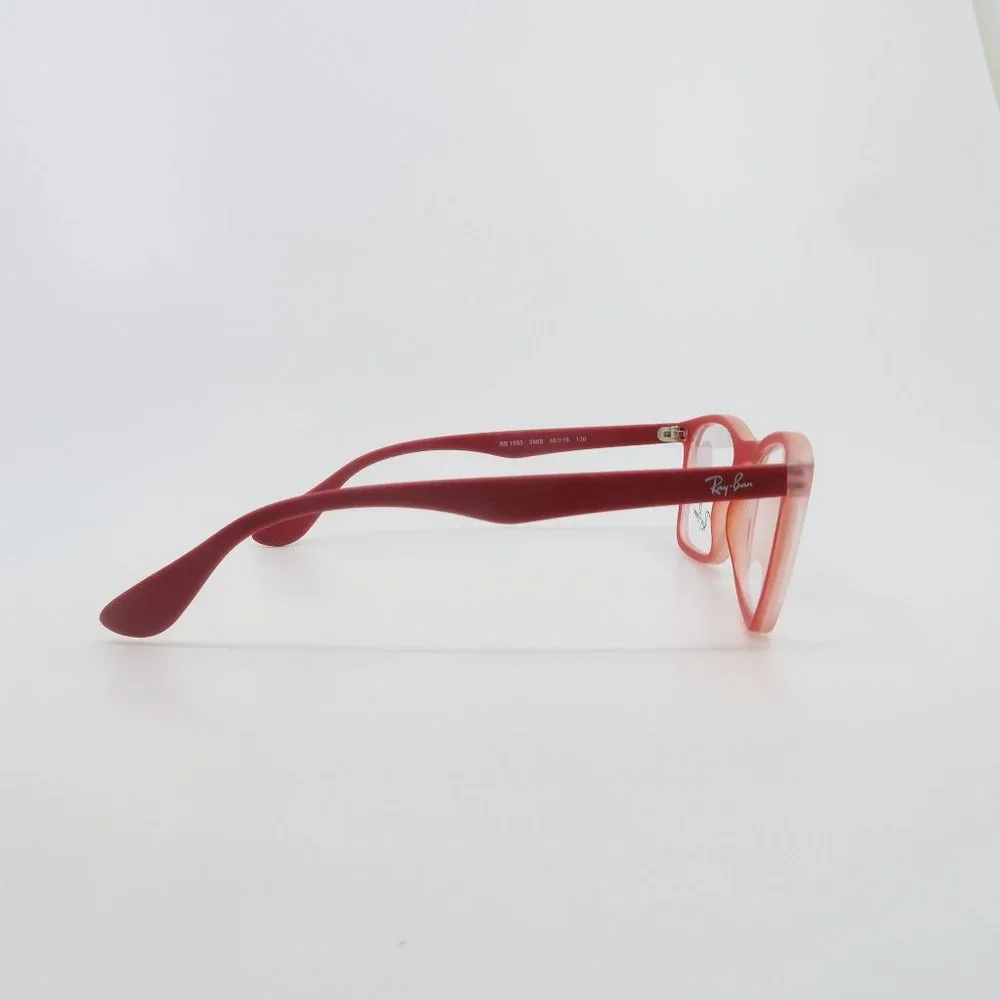 Ray-Ban Junior RB 1553 3669 46mm Red Faded Rubber New Kids Eyeglasses Frames - Picture 4 of 7